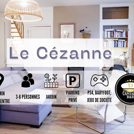 Le Cezanne - Jardin - Parking - Babyfoot - Centre-Ville Труа Экстерьер фото